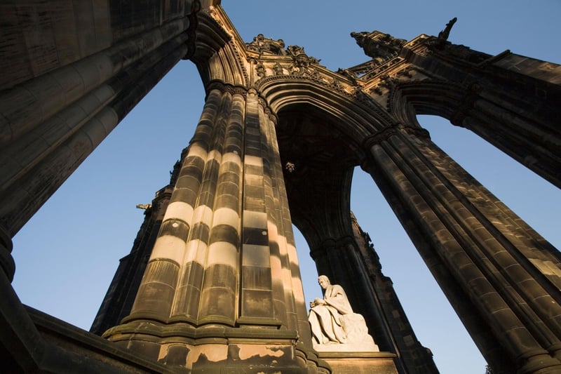 Steve Dunleavy is a fan of the Victorian gothic monument to literary great Sir Walter Scott.