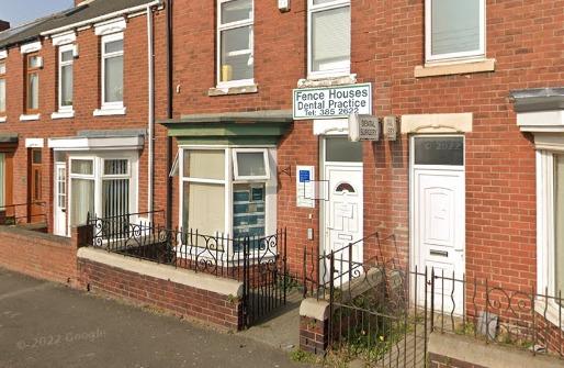 Fence Houses Dental Practice in Houghton has a 3 star rating out of five from two reviews.