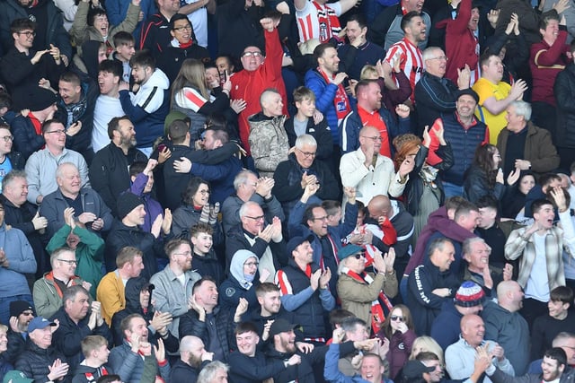 Sunderland fans celebrating!