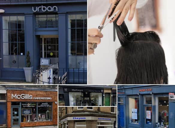 Here are ten of Edinburgh's best rated hairdressers.