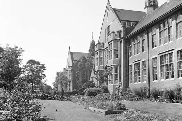 Bede School. The scene for the 1977 band performance.
