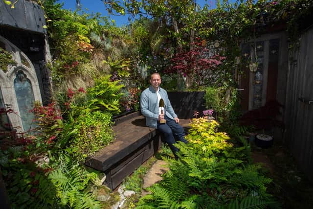 Gary says his garden often get compliments. Issue date: Wednesday July 7, 2021. B&Q/PA Wire
