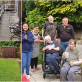 The garden and tenants at Westlodge