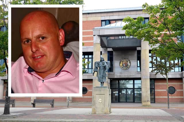 The trial into the murder of John Littlewood in Blackhall in summer 2019 is taking place at Teesside Crown Court.