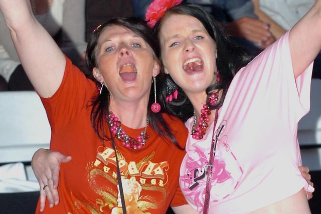 Who recognises this duo at the Pink concert?