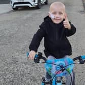 Oliver Robertson, aged six, was diagnosed with stage 4 Neuroblastoma in September 2025.