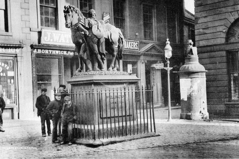 Nobody will forget the time a vandal decapitated Falkirk's statue of the Duke of Wellington.