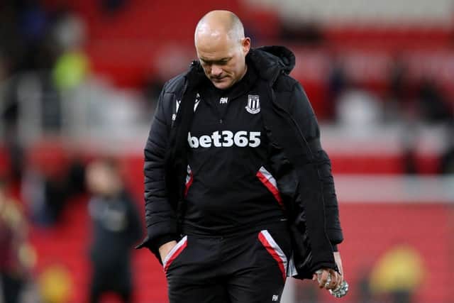 Stoke City boss Alex Neil.  (Photo by Charlotte Tattersall/Getty Images)