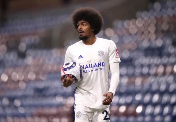 Leicester City midfielder Hamza Choudhury. (Photo by Alex Pantling/Getty Images)