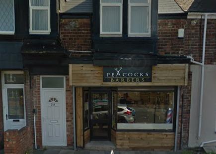 Peacock's Barbers on Whitehall Terrace has a 5 star rating from 180 reviews.
