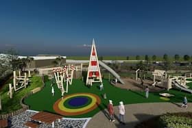 CGI image of how new play park at Seaburn could look. Credit: Sunderland City Council