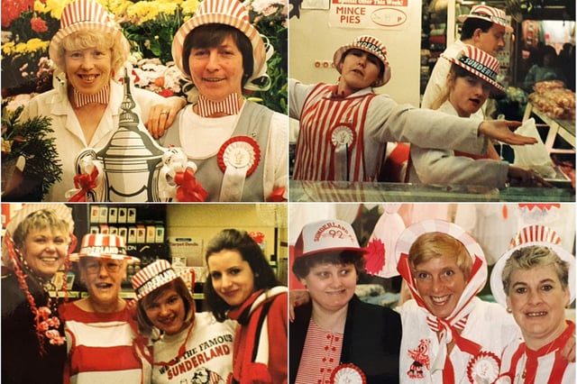 Wem-ber-ley! Photos from Jacky White's Market on Cup Final day in 1992.
