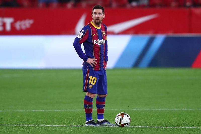 Manchester City and PSG are the 'obvious favourites' to sign Barcelona talisman Lionel Messi this summer. (L'Equipe)

(Photo by Fran Santiago/Getty Images)