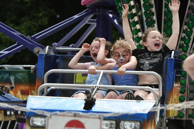 All the fun of the fair at Hetton Carnival in Hetton Country park, on Saturday.