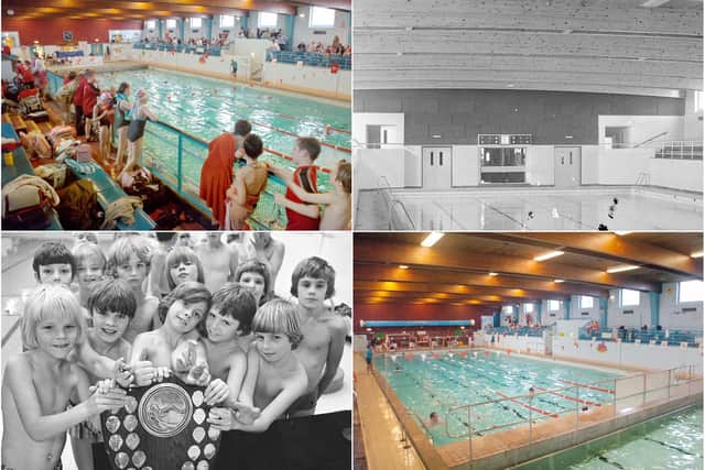 Newcastle Road baths which brought back fond memories for many people - even if the water was freezing!