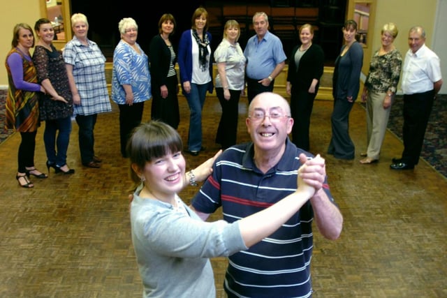 Horden Comrades Club was the setting for this scene. It shows a ballroom dancing class which was held to help keep people fit - but in which year?
