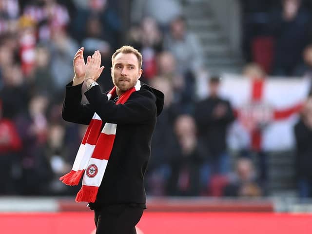 Christian Eriksen will make his Brentford debut against Newcastle United (Photo by Ryan Pierse/Getty Images)