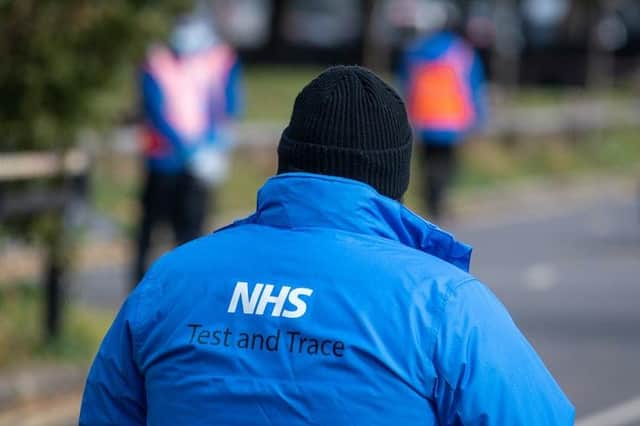 NHS Test and Trace figures have fallen again
