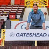Rob Elliot is ready for a new challenge with Gateshead