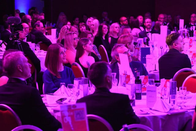 Guests listen to the speakers at the Sunderland Echo Portfolio Business awards.