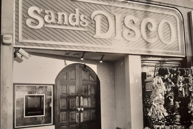 This was Sands Disco in November 1988 - the caption from the time told how the club had joined the Acid House bandwagon