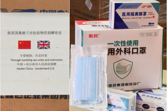 Leaders in the city of Harbin, which is twinned with Sunderland, pledged to send vital care supplies at the height of the UK’s coronavirus lockdown.