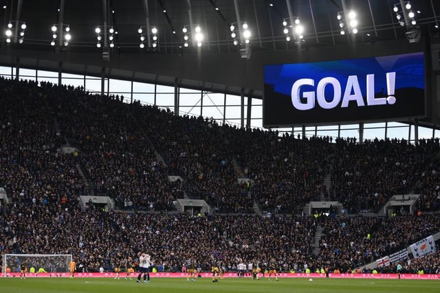 57,553 attended Tottenham’s 5-1 demolition of Newcastle United. Despite going 1-0 down, Spurs fought back, equalised immediately and then asserted their dominance to defeat a dispirited Magpies side.