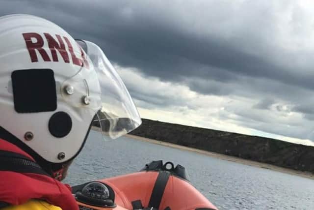 A photo shared by Sunderland RNLI following the call out.