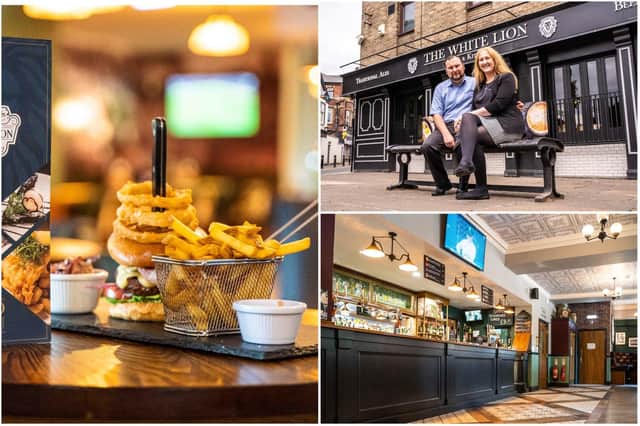 The White Lion in Houghton has had a £450k refit