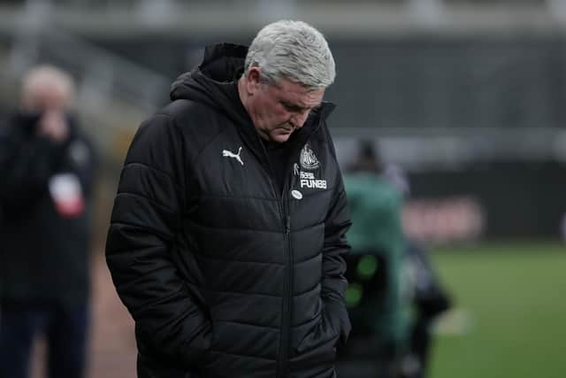 Steve Bruce has admitted he hasn't been good enough as Newcastle manager.