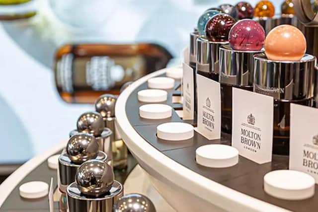 Molton Brown has a range of luxury personal care products