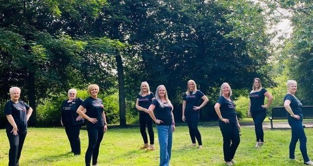 Sunderland and Washington Slimming World consultants, taken before the covid restrictions were put in place