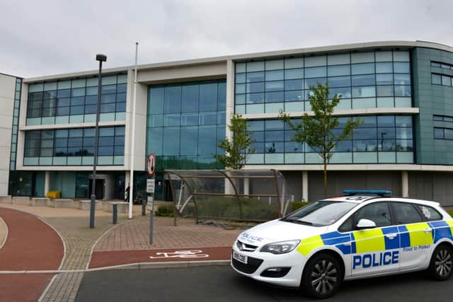Northumbria Police's headquarters is in Middle Engine Lane, Wallsend.