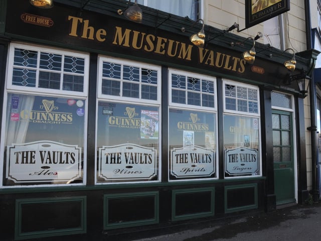 Who's for one at the Museum Vaults? Pictured here in 2010.