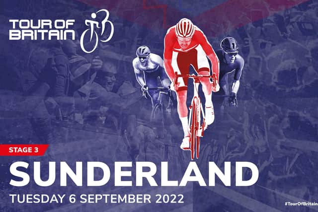 On Tuesday September 6, Sunderland will host the finish of Stage 3 of the AJ Bell Tour of Britain cycle race.