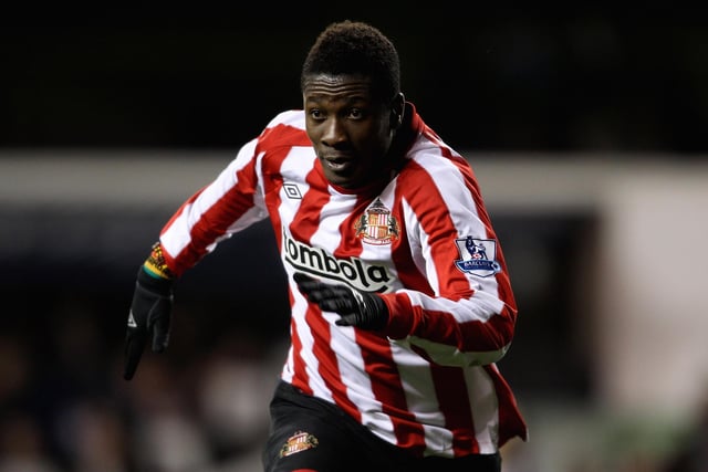 Costing Sunderland £13 million, Gyan was last playing with Legion Cities in Ghana. Gyan also has interests in boxing, tennis and owns an airline.