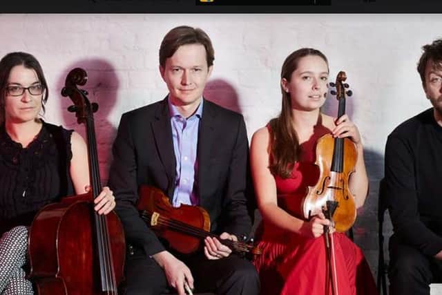 Internationally-renowned Ligeti Quartet perform at the Fire Station on Friday, June 30.