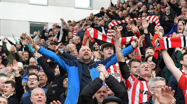 Sunderland fans away at Norwich City earlier this season.
