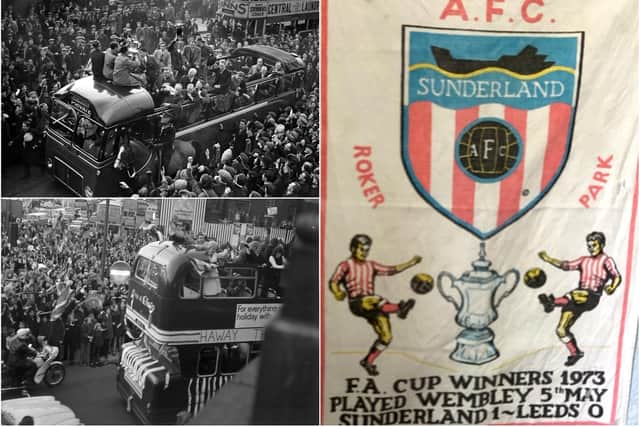 Ron Winter is hoping an Echo reader can solve the mystery of the Sunderland tea towel.