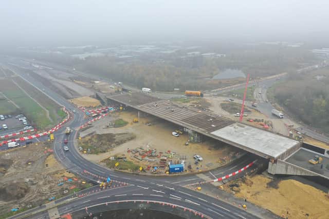 Highways England says the project will be complete by next summer.