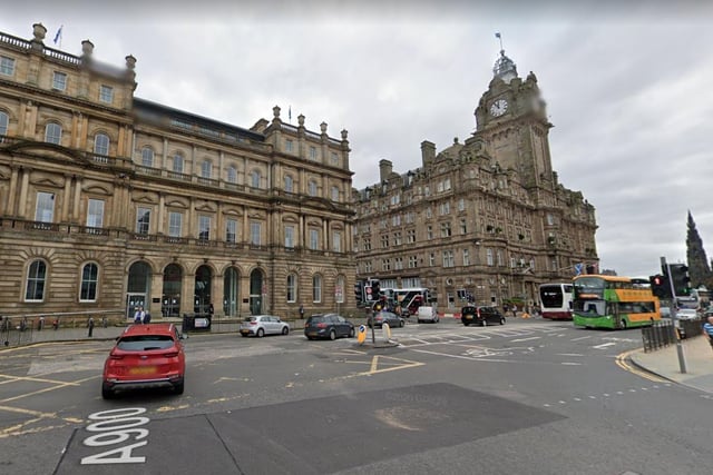 Old Town, Princes Street and Leith Street has a population of 6,689 and recorded 0-2 cases.