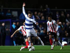 Newcastle United target Lyndon Dykes in action for QPR against Sunderland (Photo by Ryan Pierse/Getty Images)