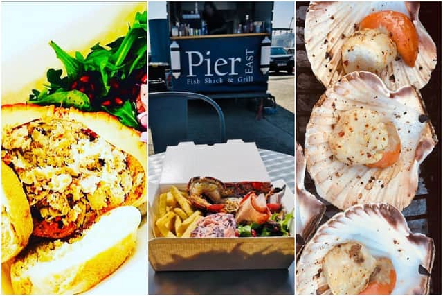Pier East: Fish Shack and Grill is based in Seaham Marina.