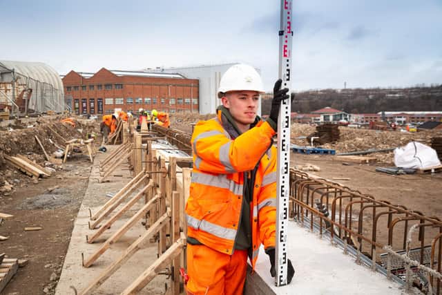 With more than 80 per cent of the project finished, 53 per cent of workers are from Sunderland, 93 per cent of workers are from the surrounding local area