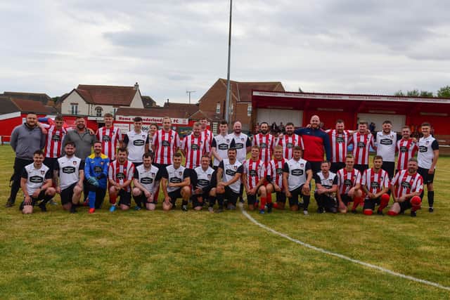 Lowery's Lads took on Brad's Boysin the latest edition of the the Bradley Lowery Cup at the Sunderland RCA ground.