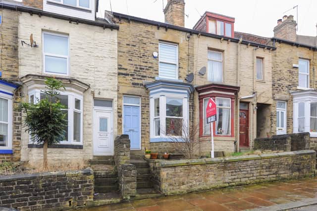 The house is on Brighton Terrace Road, Crookes, and is described as appealing to a range of buyers.