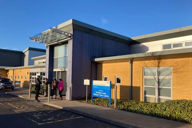 Grindon Lane Primary Care Centre is one of four sites waiting for a delivery of the coronavirus vaccine so it can continue with the vaccine clinic