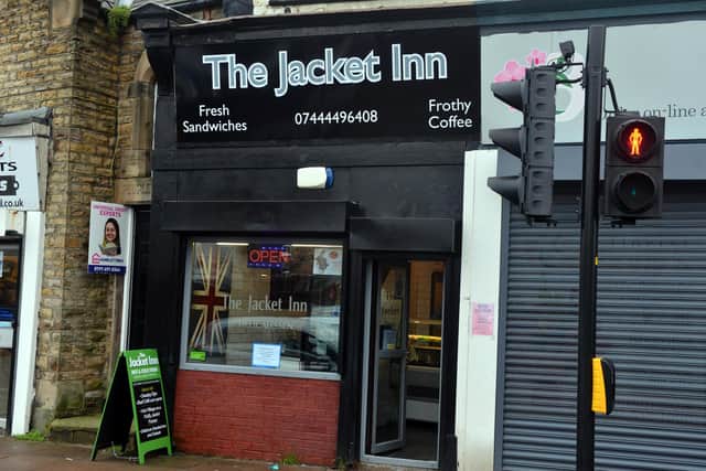 The Jacket Inn is at the traffic lights on Kayll Road