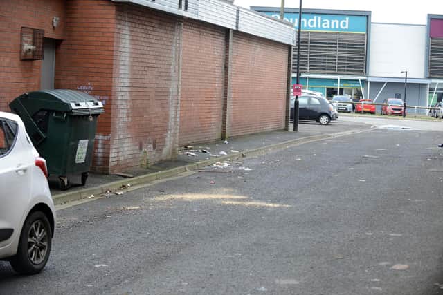 Rubbish left in the back lane of Roker Avenue, Sunderland, is believed to be adding to the rodent problem in the area.