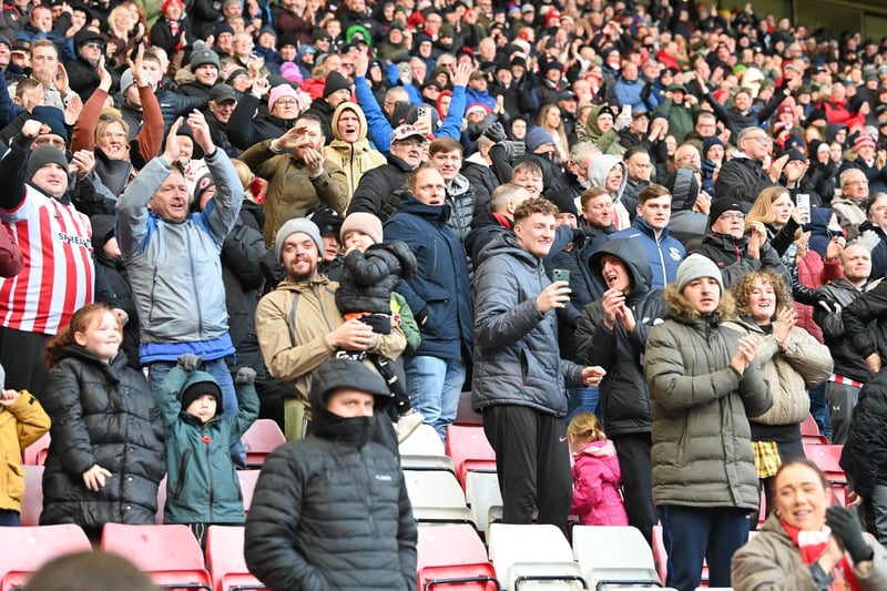 Sunderland got back to winning ways with a 2-1 victory over West Brom – with our cameras in attendance to capture the action.
